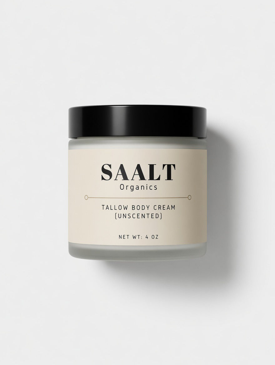 Tallow Body Cream (Unscented) - 4oz